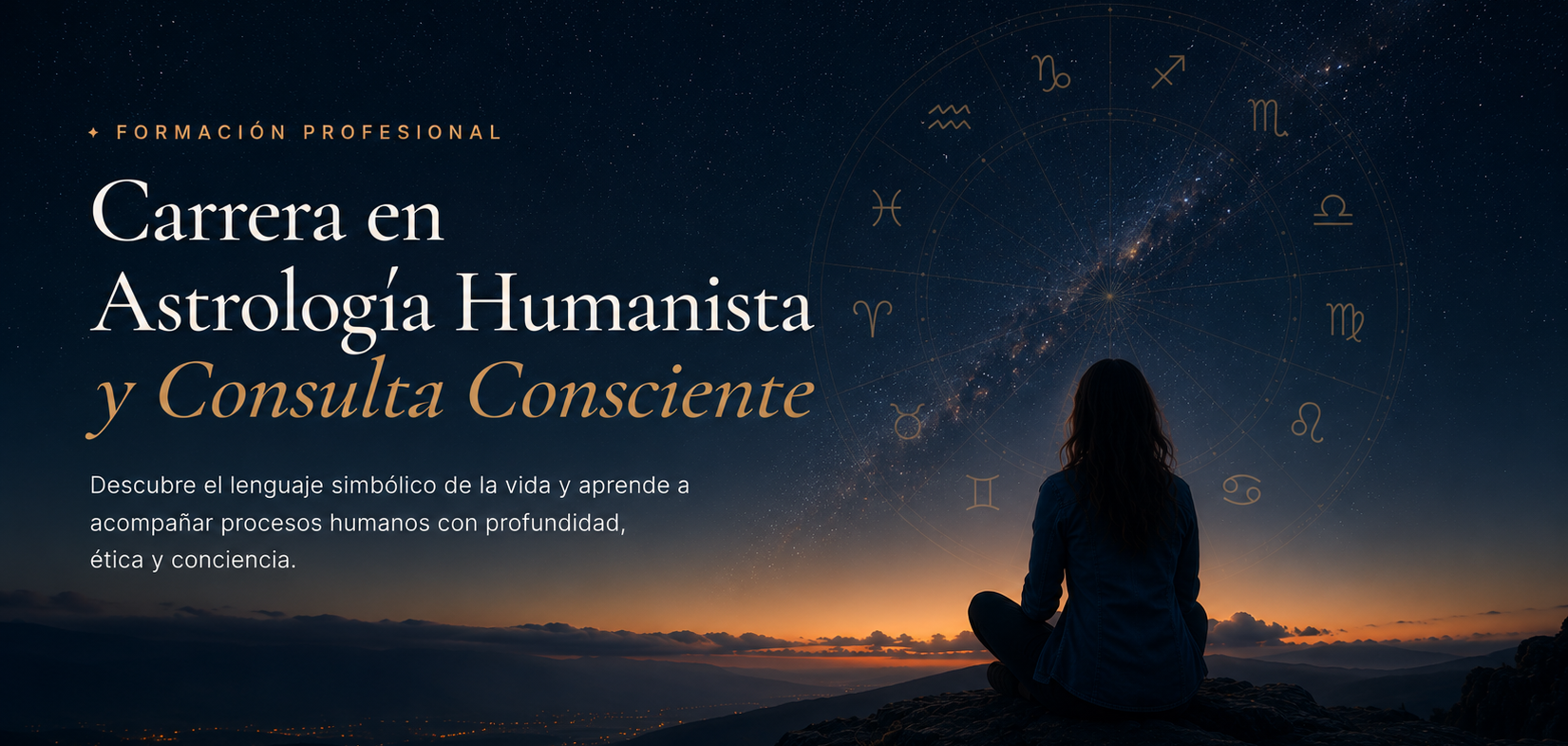 Carrera en Astrología Humanista y Consulta Consciente